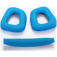 Schulzz Logitech G35 G930 G430 F450 Kafa Bandı ve Kulaklık Pedi Set Kulaklık Pedi Süngeri Headband
