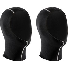 2pcs Neopren Dalış Wetsuit Kaput Termal Yüzme Şapkası Yelken Kafası