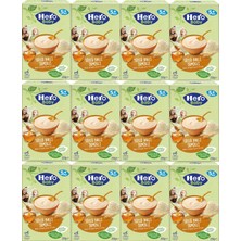 Hero Baby Kaşık Maması 200GR Sütlü Ballı Irmikli 12 Li Set