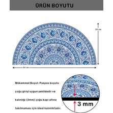 Buket Home Dekoratif Kapı Önü Paspas, Dış Mekan/ev Içi/banyo/mutfak/yatak Odası/ Giriş Paspasları Model_6