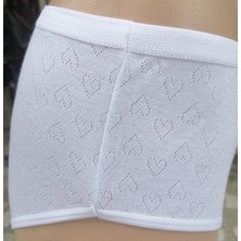 Hülya Butik %100 Pamuk 2 Adet Kalpli Taoparlayıcı Yüksek Bel bayan kilot
