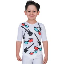 Karacan Spor 363 Gitar Gözlük Dans  T-Shirt