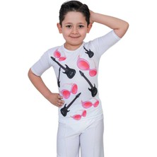 Karacan Spor 366 Gitar Gözlük Dans T-Shirt