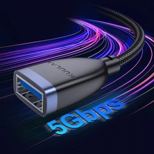 Vendas USB 3.0 2A Male To Female 15CM Dişi-Erkek Kuulaa USB Dönüştürücü Kablo