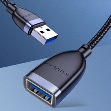 Vendas USB 3.0 2A Male To Female 15CM Dişi-Erkek Kuulaa USB Dönüştürücü Kablo