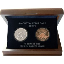 Urlanumis Darphane Ayasofya Kutusunda Bronz Hatıra Parası