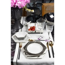 Mikasa Moor Bella Grey 24 Parça Yemek Seti