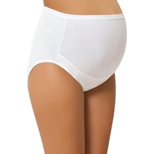 Özten 6 Adet Beyaz Renk Modal Kumaş Hamile Külodu