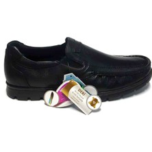 Forelli 32608 Zeke Siyah Erkek Hakiki Deri Ayakkabı