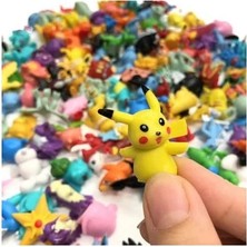 Pokemon Mini Anime Figür Oyuncaklar 24 Adet