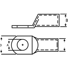 GWEST 25 mm Standart Sıkmalı Kısa Tip Pabuç 3 Adet