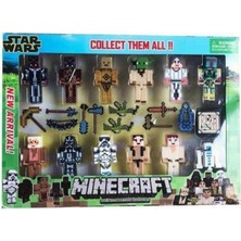 YVZ Minecraft Starwars Figür Oyuncak 23 Parça Büyük Boy Kutulu