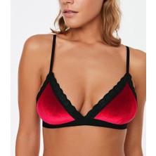 Deep Secret YILBAŞI KIRMIZI KADİFE BRALET DS200111BR