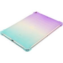 Xfashion iPad Air (2019) Için Tablet Kılıfı - Mor Yeşil (Yurt Dışından)