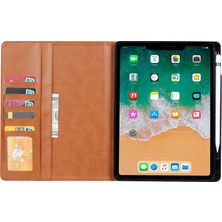 Xfashion iPad Pro 11-Inch Için Tablet Kılıfı - Koyu Kahverengi (Yurt Dışından)