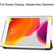 Xfashion iPad 10.2 (2020) Için Tablet Kılıfı - Çok Renkli (Yurt Dışından)