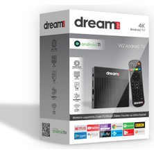 Dreamstar W2 Android Tv Box | 2gb Ram 16GB Hafıza | Android 11