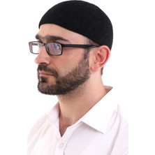 İhvan Online Kışlık Kadife Takke- Siyah
