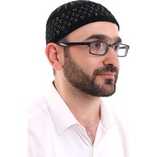 İhvan Online Kışlık Kadife Takke - Siyah