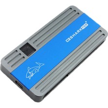 JEYI ICESHARK M.2 NVMe (M-Key) ve M.2(NGFF) SATA B-Key B+M-Key SSD to USB 3.1 Type-C GEN2 Çevirici Dönüştürücü Adaptör Harici Taşınabilir Alüminyum SSD Muhafaza Kutusu