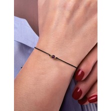 Rupen Kraft 14 Ayar Ametist Taşı Altın Bileklik
