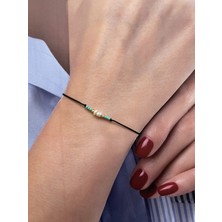Rupen Kraft 14 Ayar Dorika Toplu Gerçek Incili Minimalist Altın  Bileklik