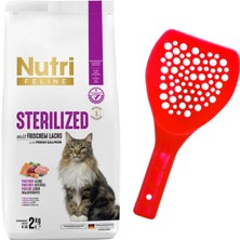 Nutri Feline Sterilized Somon Etli Kedi Maması 2 kg + Kürek