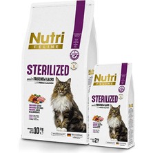 Nutri Feline Sterilized Somon Etli Kedi Maması 2 kg + Kürek