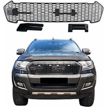 Ranger raptor ön panjur ızgara siyah 2016+ beyaz ledli