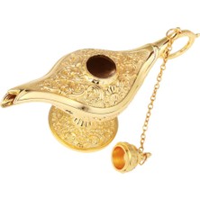 2pcs Gold Magic Genie Hafif Yağ Lambası Pot Mini Efsane Işık Çarpıcı Dekor