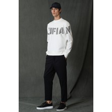 Lufian Todillo Erkek Sweatshirt Siyah