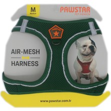 Pawstar Air-Mesh Pine Green Köpek Göğüs Tasması