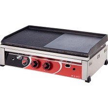 Işıkgaz Silverinox Endüstriyel 70 Lik Doğalgazlı 70 cm Döküm Izgara