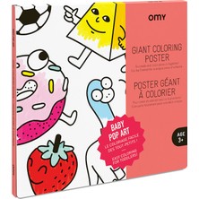 OMY Dev Boyama Posteri Baby Pop Art