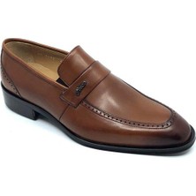 Fosco 8532 Erkek Bağcıksız Hakiki Deri Klasik Ayakkabı