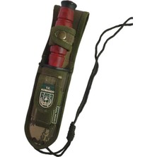 Halmak Outdoor Bıçak Mutfak Bıçak Komando Rambo Kamp Av Bıçak Çakı Kılıflı (25 Cm)