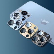 Pilanix Apple Iphone 13 Pro Max Için Renkli 3D Kamera Koruma Lens Koruyucusu