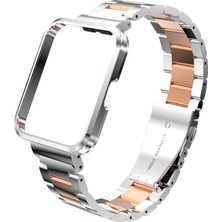 Pilanix Xiaomi Mi Watch Lite  2 Için Klasik Model Metal Kordon-Kayış