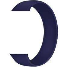 Pilanix Apple Watch 38 mm Için Solo Loop Silikon Kayış-Kordon Medium