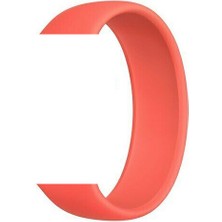 Pilanix Apple Watch 38 mm Için Solo Loop Silikon Kayış-Kordon Medium