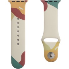Pilanix Apple Watch 42 mm Için Renkli Silikon Kordon-Kayış Krd-62