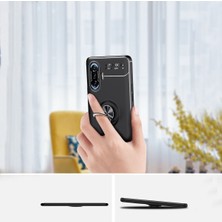 Pilanix Xiaomi Redmi K40 Gaming Kılıf Yüzüklü Manyetik Ravel Silikon