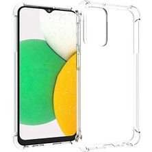 Pilanix Samsung Galaxy M23 Kılıf Ultra Korumalı Şeffaf Antishock Silikon