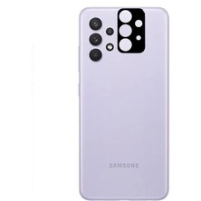 Pilanix Samsung Galaxy A32 4g Için Full Yapışan 3D Kamera Cam Koruyucusu Siyah
