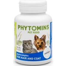 Vedavet Phytomins For Hair And Coat  Kedi ve Köpeklerde Tüy Dökülmesine Karşı Takviye