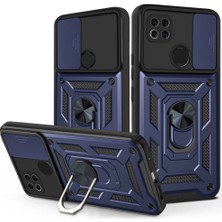 Pilanix Xiaomi Mi 11 Lite Kılıf Ultra Korumalı Yüzüklü Manyetik Sürgülü Vega Kapak