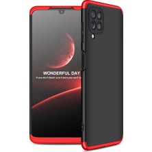 Pilanix Samsung Galaxy M22 Kılıf 3 Parça 360 Ays Kapak