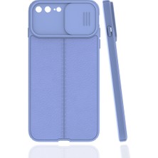 Pilanix Apple iPhone 7 Kılıf Deri Desenli Kamera Korumalı Sürgülü Niss Silikon