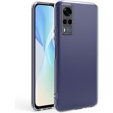 Pilanix Vivo Y53S Kılıf Ultra Ince Şeffaf Silikon