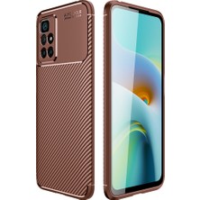 Pilanix Xiaomi Redmi 10 Kılıf Karbon Desenli Lux Negro Silikon